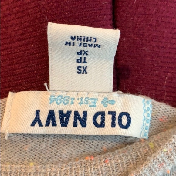 Old Navy Neon Fleck Sweater - Picture 6 of 7